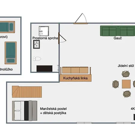 Tylda Apartamento Lhota (Zdar nad Sazavou)