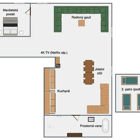 Apartamento Tylda Lhota (Zdar nad Sazavou)